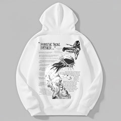 Y2K "Forgive Them Father" Bible Verse Hoodie - Men's Streetwear