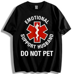Men's Funny "Emotional Support Husband" T-Shirt