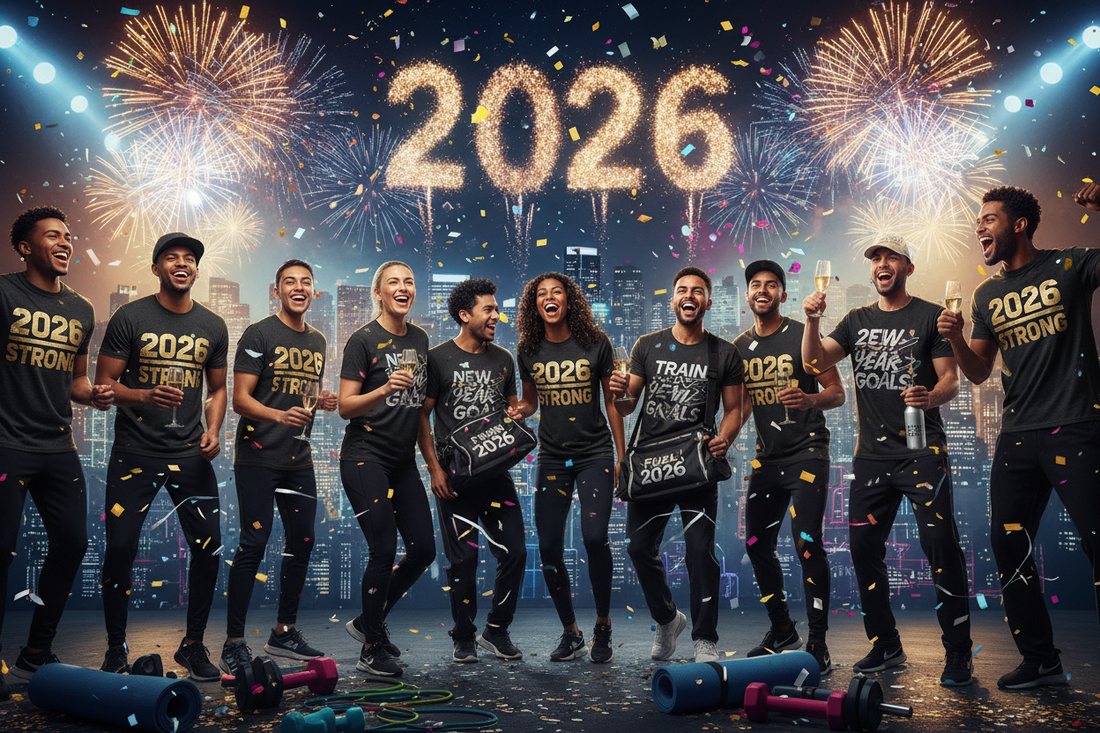 Christmas is Done. Are You Ready for 2026? (Custom Gear for NYE and Your New Year's Resolutions)
