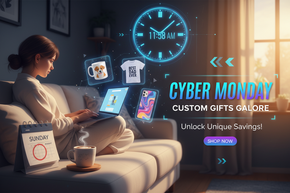 Cyber Monday Starts Early: Why You Should Design Your Custom Gifts This Sunday (Before the Rush)