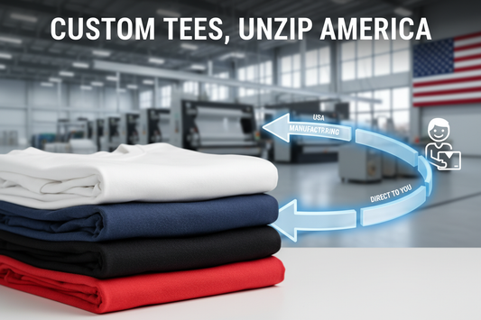The Ultimate Guide to Ordering Custom T-Shirts in the USA: How to Get Factory-Direct Speed Without the Middleman Markup