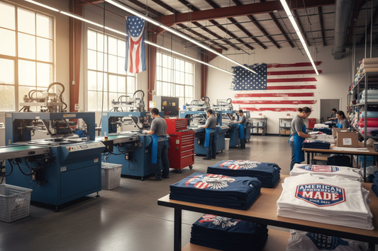 Why Your Next Custom T-Shirt Order Must Come from a US Factory (Not a Reseller)