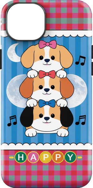 Customizable phone cases - Elegant Frozen Pattern Cover for iPhone 16 Plus