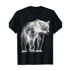 Bear Animal Graphic Illustration Bear T-Shirt7.76 oz T-shirt, 100% cotton T-shirt.