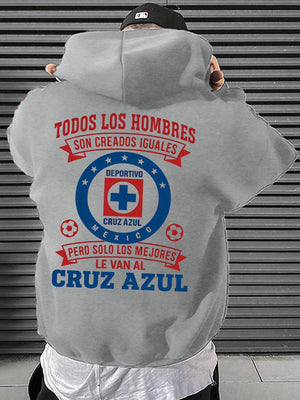 CusPrinting 'SOLO LOS MEJORES' Cruz Azul Fan Club Hoodie