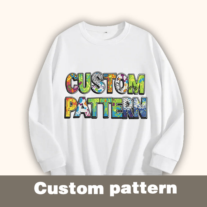 Custom Crewneck Sweatshirts for Teams Pure cotton sublimation customization