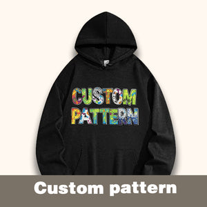 Custom Team Hooded Sweatshirt – 270 g Heavy Brushed Fleece Pullover with Drawstring