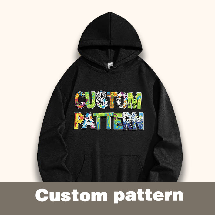 Custom Team Hooded Sweatshirt – 270 g Heavy Brushed Fleece Pullover with Drawstring