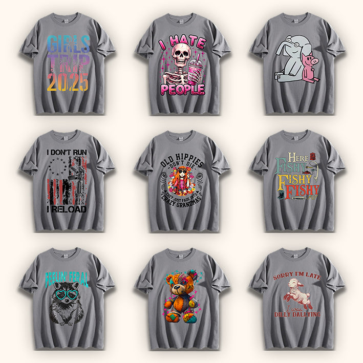 Custom Cotton T-Shirt – 180g Pure Cotton Tee for Teams, Events & Logo Printing