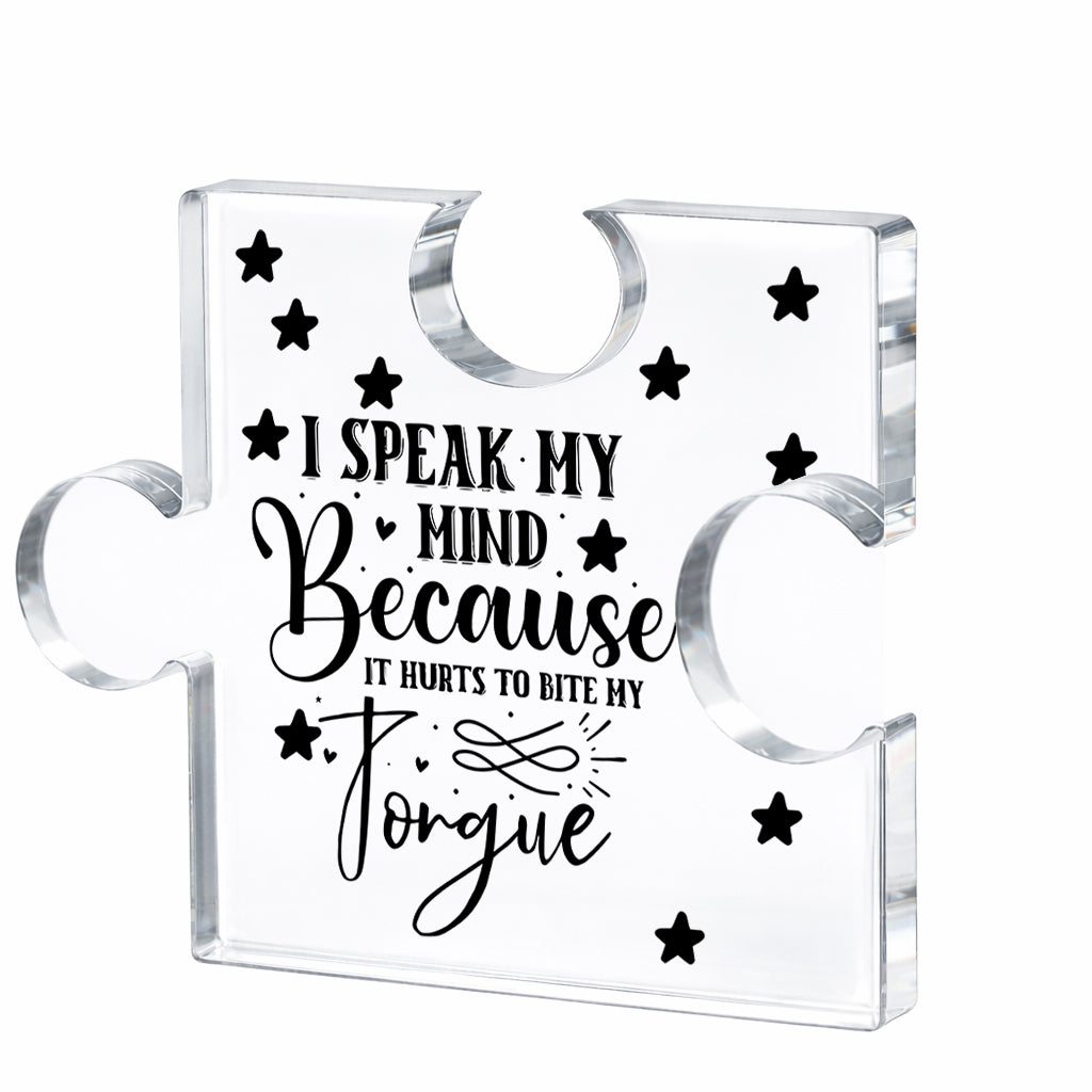 100*125*14mm: Custom Jigsaw Puzzle Acrylic Block (Medium) - Team Synergy & Connection Achievement Award