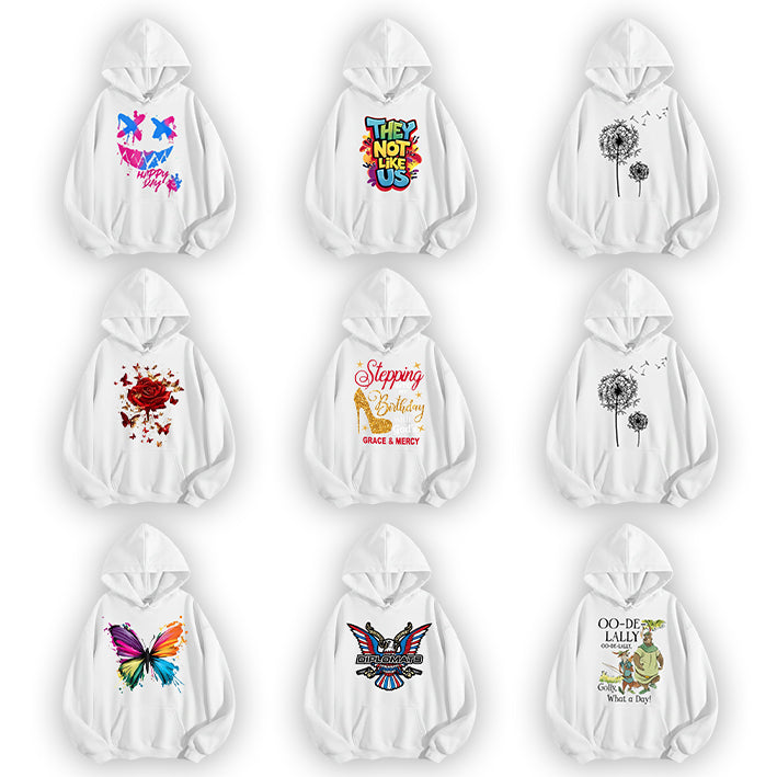 Custom Team Hooded Sweatshirt – 270 g Heavy Brushed Fleece Pullover with Drawstring