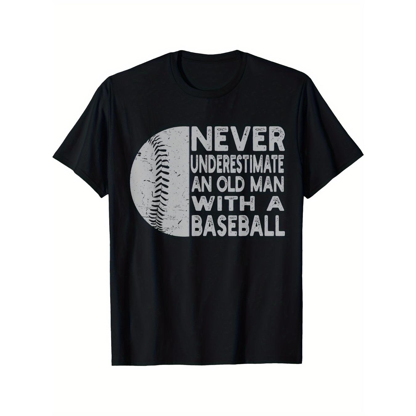 Men'S Baseball Lover Graphic T-Shirt - 