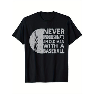 Men'S Baseball Lover Graphic T-Shirt - 