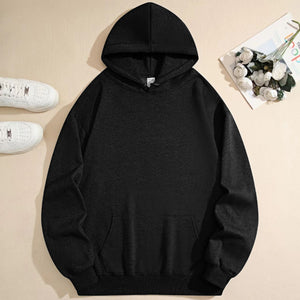 Custom Team Hooded Sweatshirt – 270 g Heavy Brushed Fleece Pullover with Drawstring