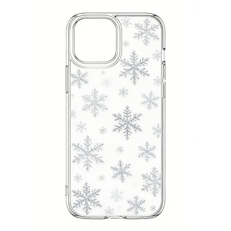 Customizable phone cases - Elegant Frozen Pattern Cover for iPhone 16 Plus