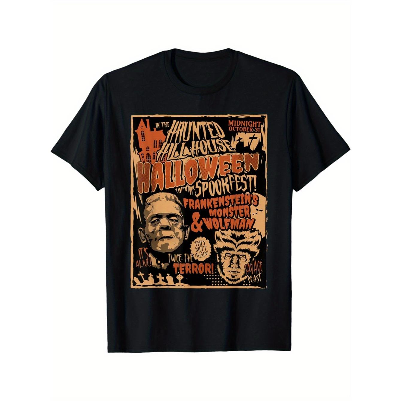 Vintage Horror Movie Fan T-Shirt - 