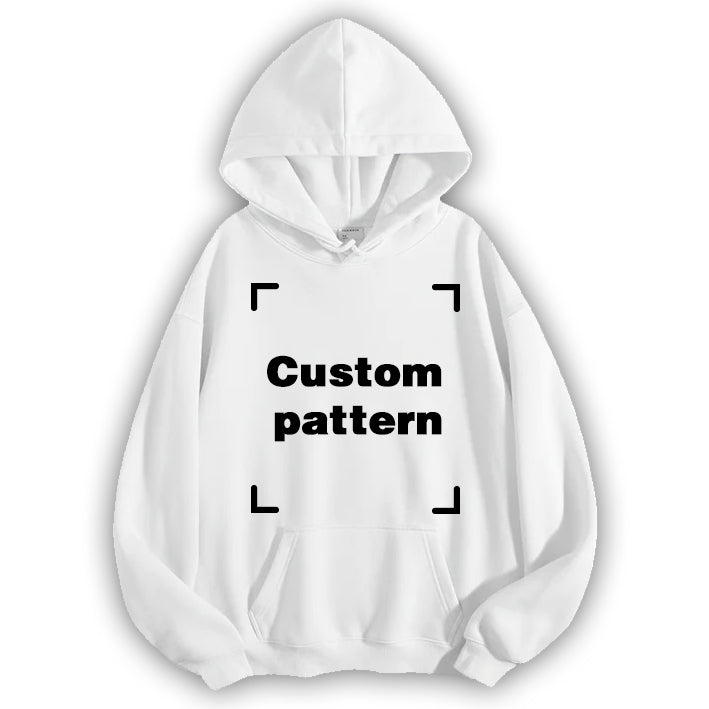 Custom Team Hooded Sweatshirt – 270 g Heavy Brushed Fleece Pullover with Drawstring