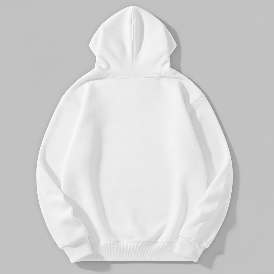 Custom Team Hooded Sweatshirt – 270 g Heavy Brushed Fleece Pullover with Drawstring