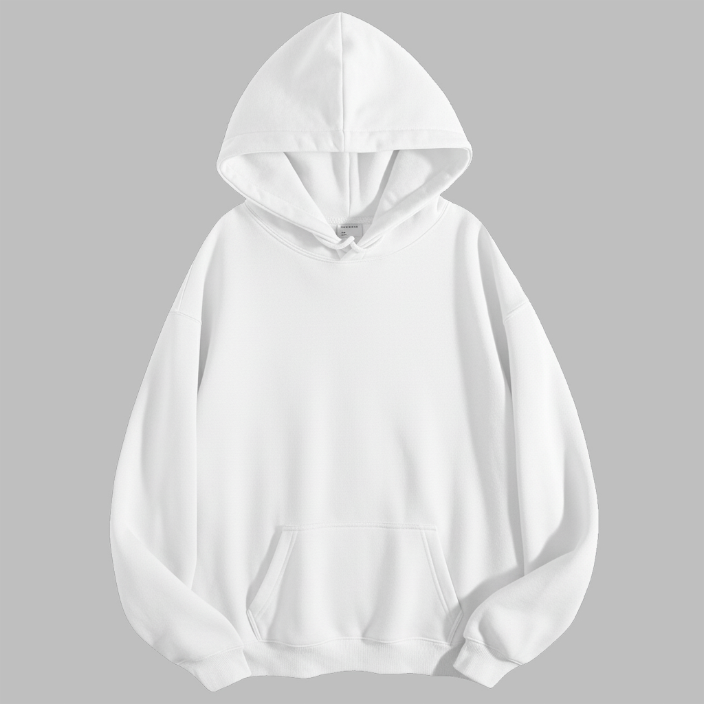 Custom Team Hooded Sweatshirt – 270 g Heavy Brushed Fleece Pullover with Drawstring