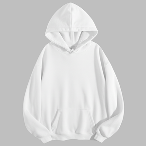 Custom Team Hooded Sweatshirt – 270 g Heavy Brushed Fleece Pullover with Drawstring