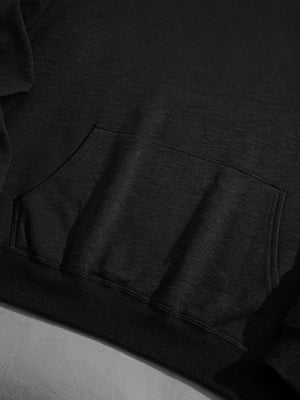 Custom Team Hooded Sweatshirt – 270 g Heavy Brushed Fleece Pullover with Drawstring