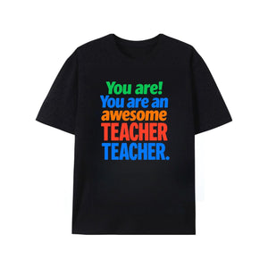 Men's Teacher Appreciation T-Shirt - Cotton Shirt with 