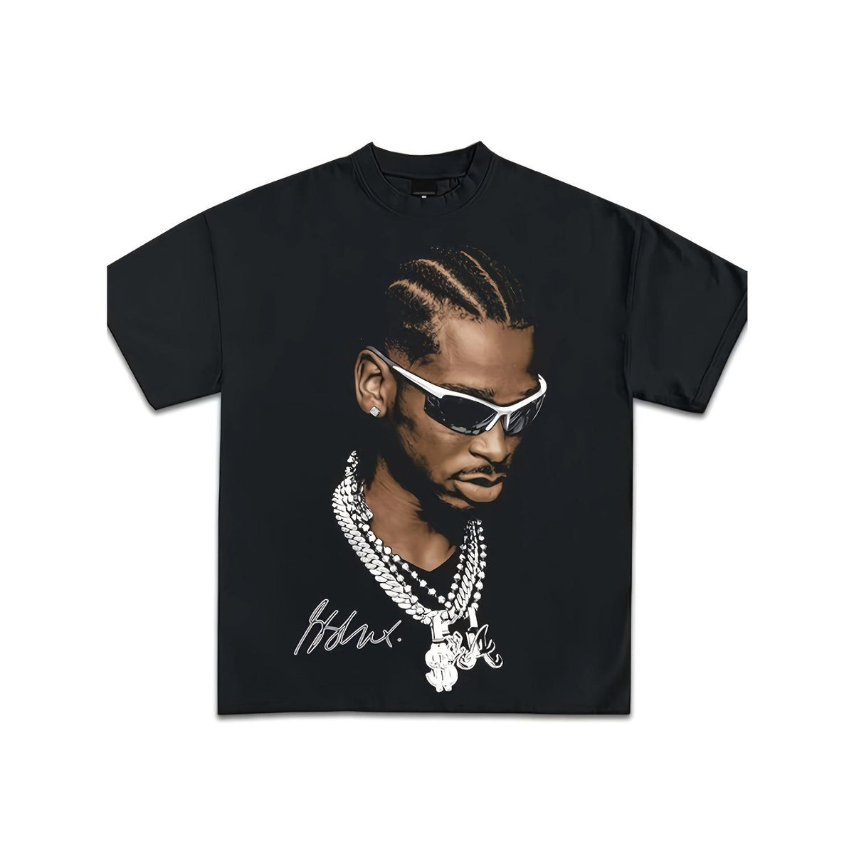 Pop Culture Vintage Rap Basketball Y2K Graphic T-Shirt